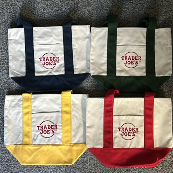 Trader Joe's Handbags - Trader Joe's Mini Tote Bags (All colors available!)